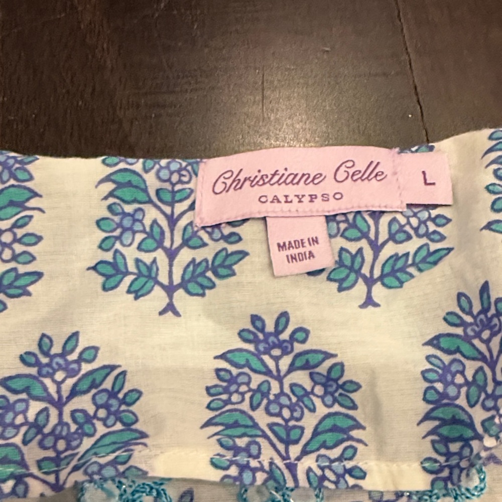 Colorful Patterned Beach Cover-Up Set - Picture 10 of 11